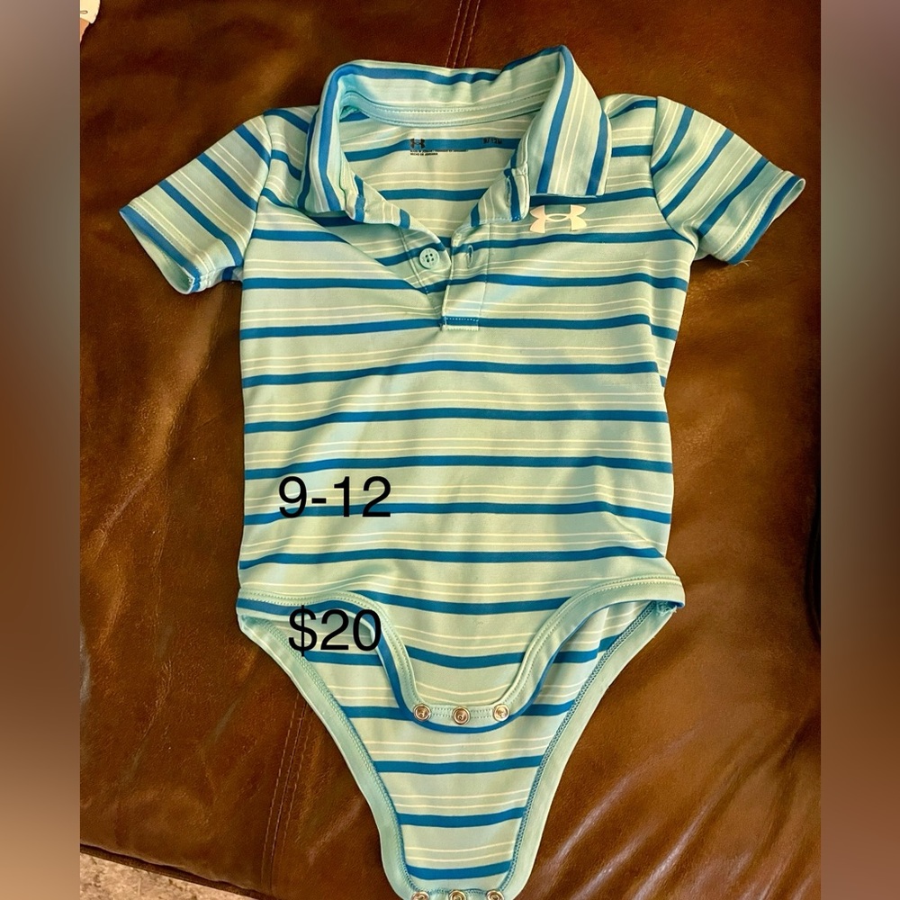 Baby boy under armour polo